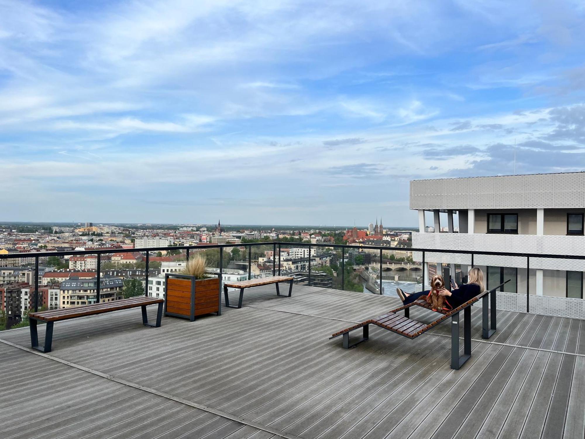 Family House By The River Odra -Panoramic Terrace - 3Room Apartment With 2 Separate Bedrooms And 2 Balconies By Wroapart-Pl- Perfect For Family & Business Stays Wrocław Eksteriør bilde