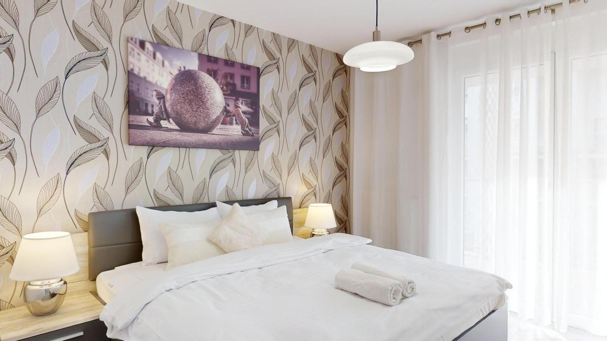 Family House By The River Odra -Panoramic Terrace - 3Room Apartment With 2 Separate Bedrooms And 2 Balconies By Wroapart-Pl- Perfect For Family & Business Stays Wrocław Eksteriør bilde
